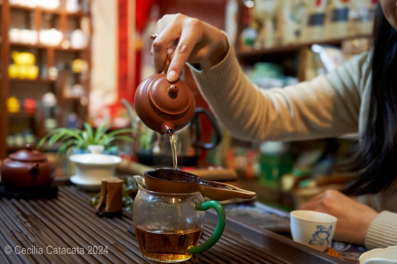 El té en China