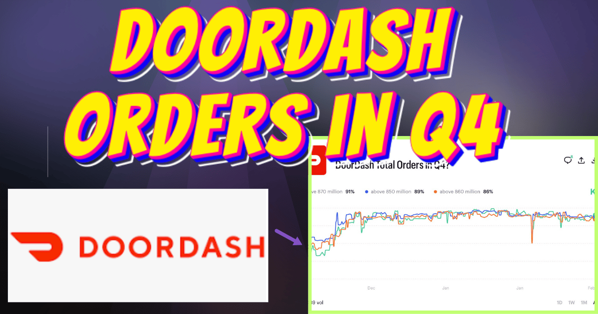 📦 DoorDash Q4 2025 Total Orders
