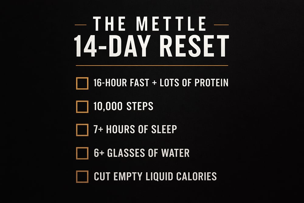 ⚡ 5 Rules. 14 Days. Reset Your Body.