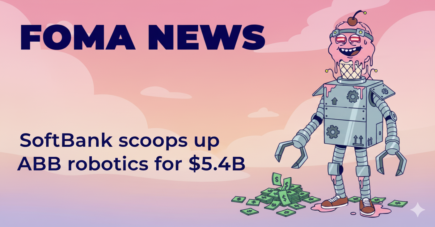 SoftBank Just Bought $5.4B of Robots Like It’s a Costco Run