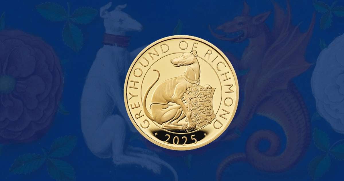 Nova Moeda com Símbolo Heráldico da Monarquia Inglesa