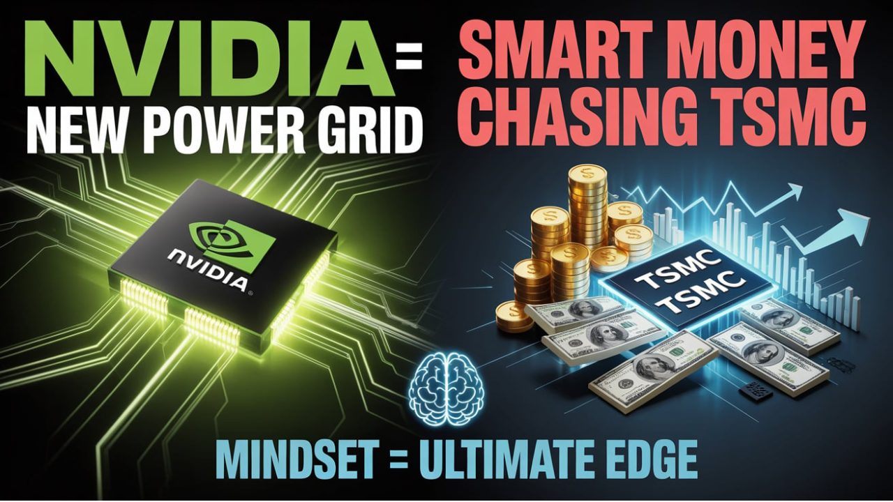 Why Nvidia Is Becoming the New Power Grid, Smart Money Is Chasing TSMC, and Mindset Is the Ultimate Edge