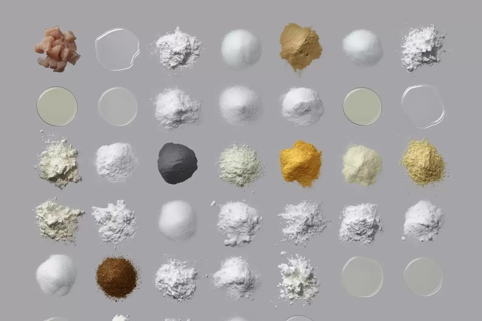 Visual Deconstruction of Processed Food