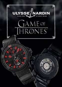 Ulysse Nardin Teams Up with HBO’s Game of Thrones to Create the “Night’s Watch” Timepiece