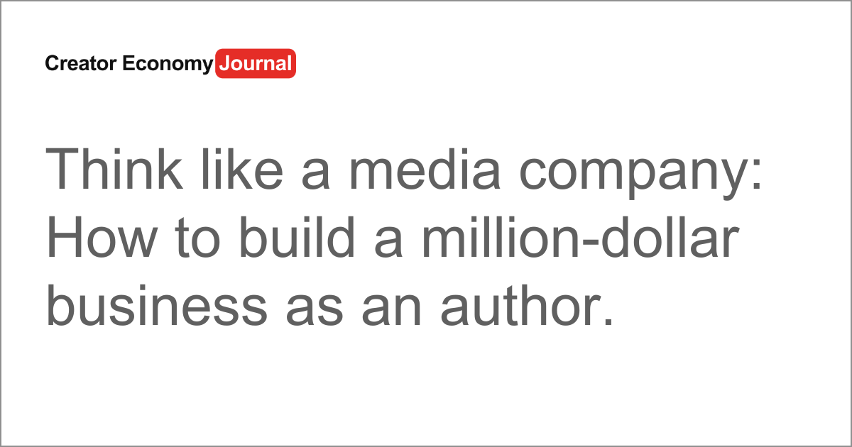 How Top Authors Build Million-Dollar Businesses