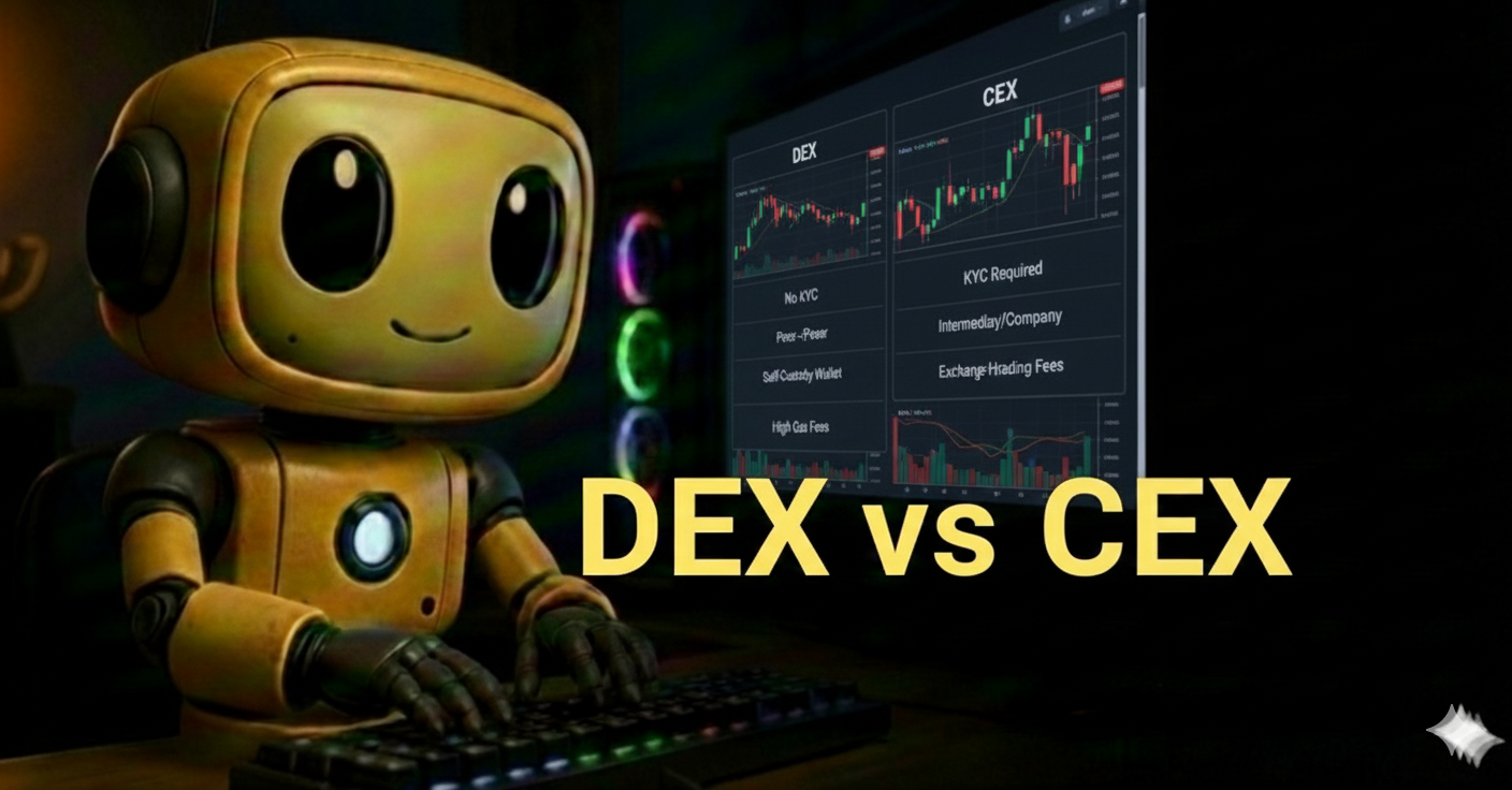 DEX vs CEX - Key Differences and Similarities in 2026