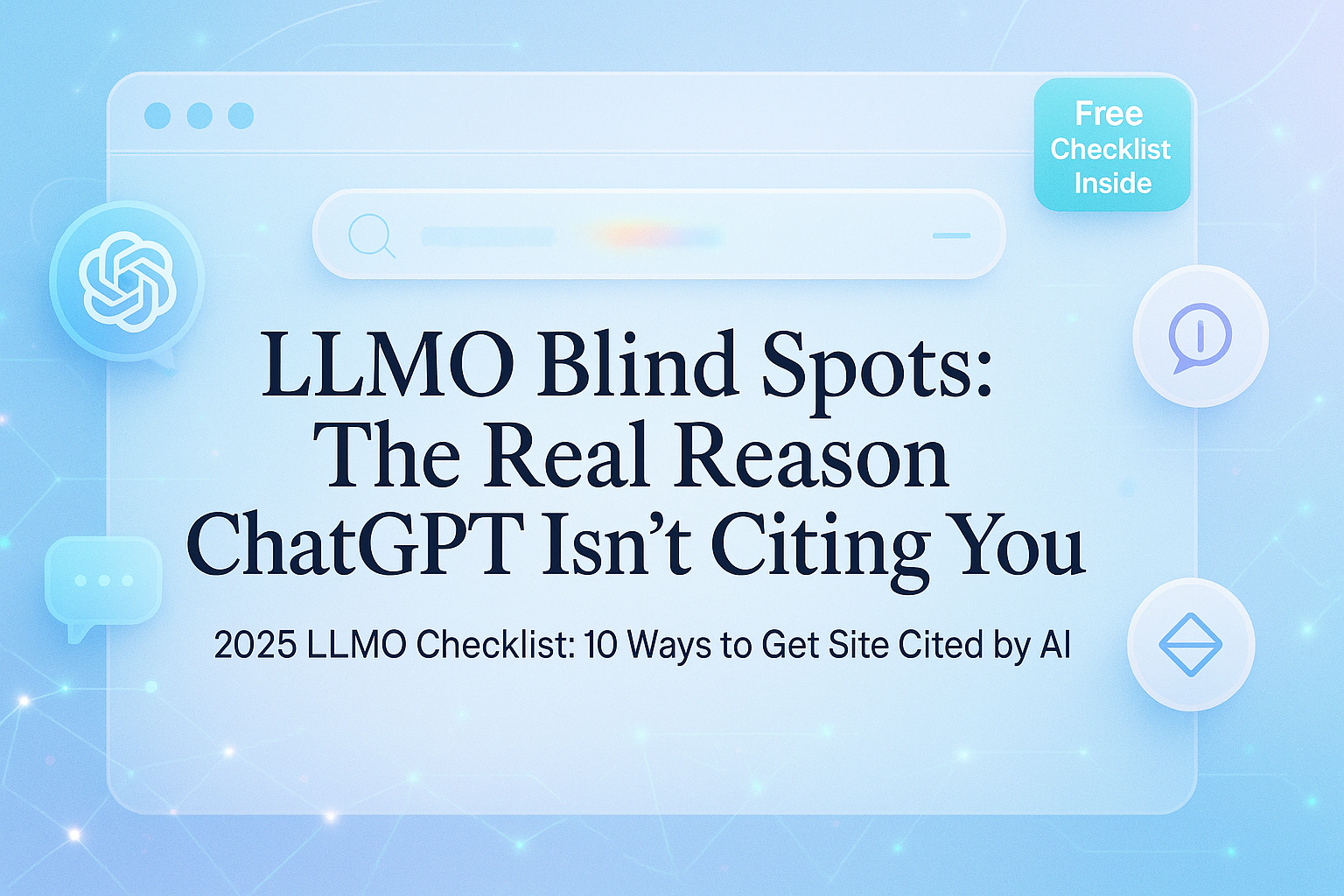 AI Blind Spots: The Real Reason ChatGPT Isn’t Citing Your Website