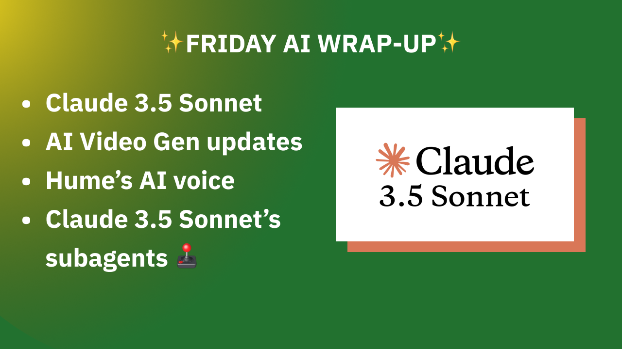 🍕Friday - AI Wrap-up #9