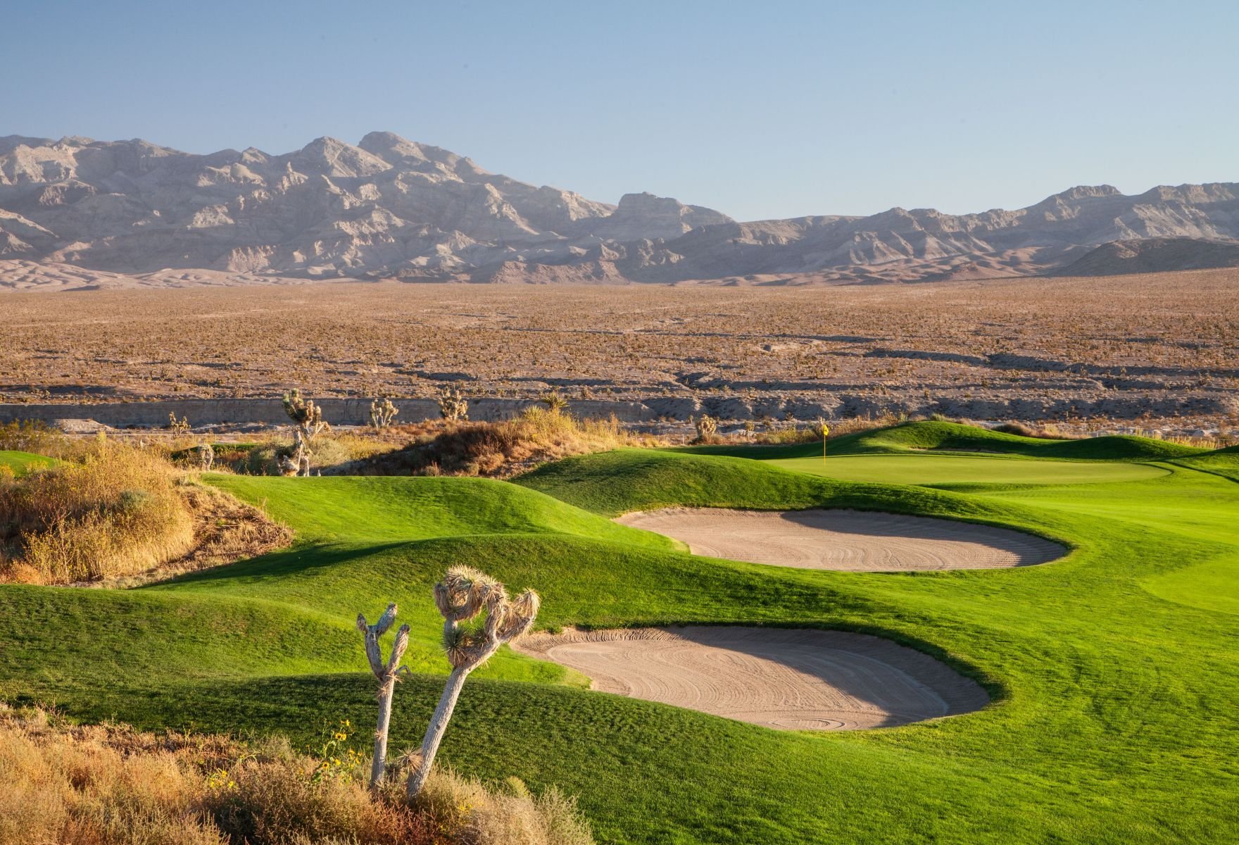 Paiute, Vegas’ pure golf escape. Hitting the fairway finder.