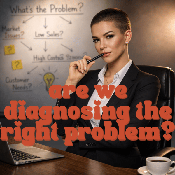 Good Strategy Starts With Identifying the Right Problem