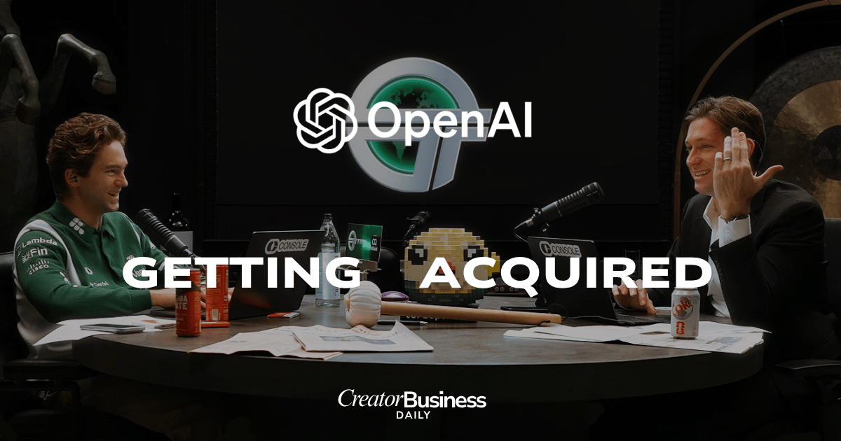 Why OpenAI Paid Nine Figures for a Show With 58,000 Subscribers