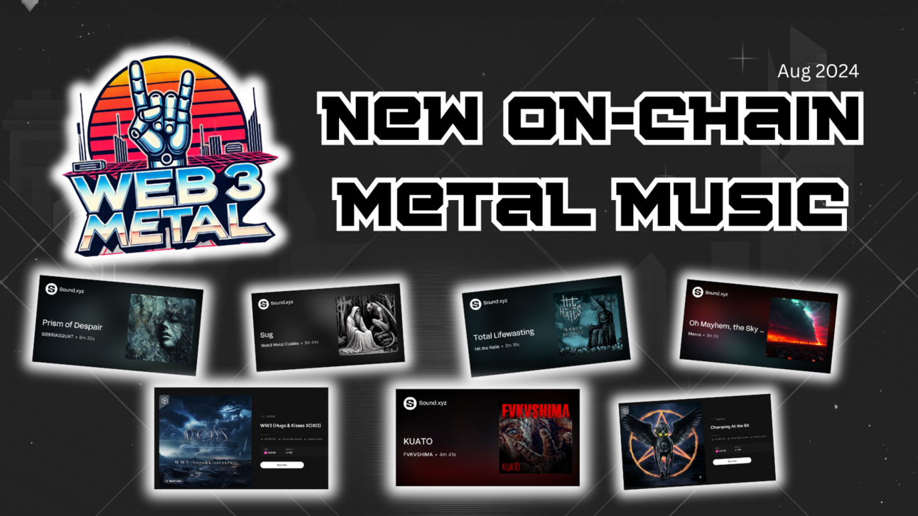 NFT On-Chain Metal Music