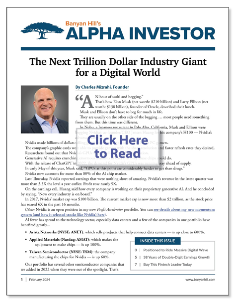 The Next Trillion Dollar Industry Giant for a Digital World