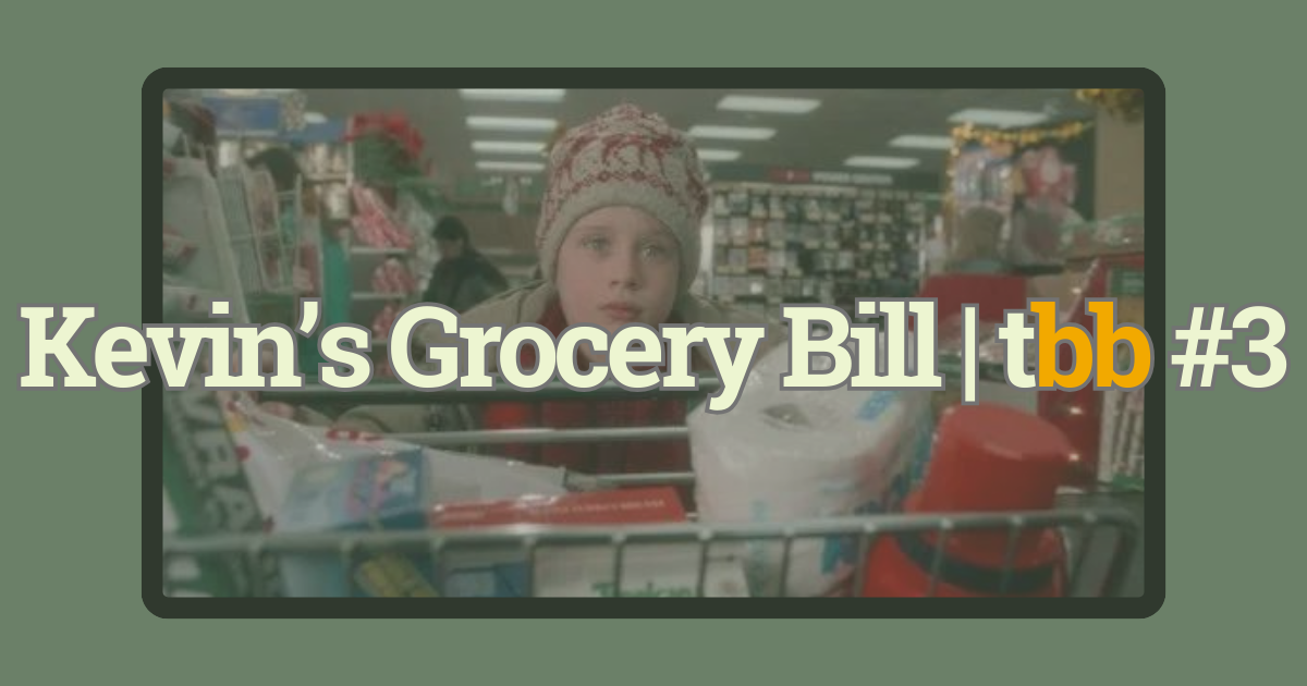 Kevin's Grocery Bill | The Bitcoin Beat #3