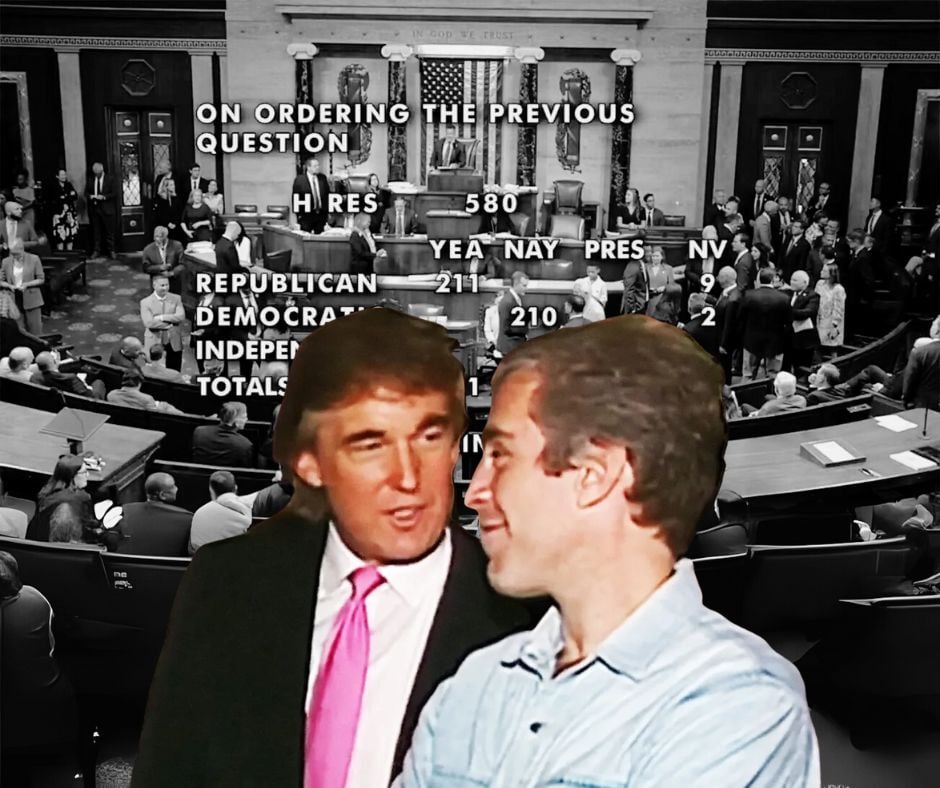 House Republicans unanimously vote to block release of Epstein files