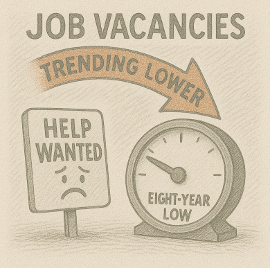 Trump ups Canada tariffs to 35%, job vacancies hit 8-year low