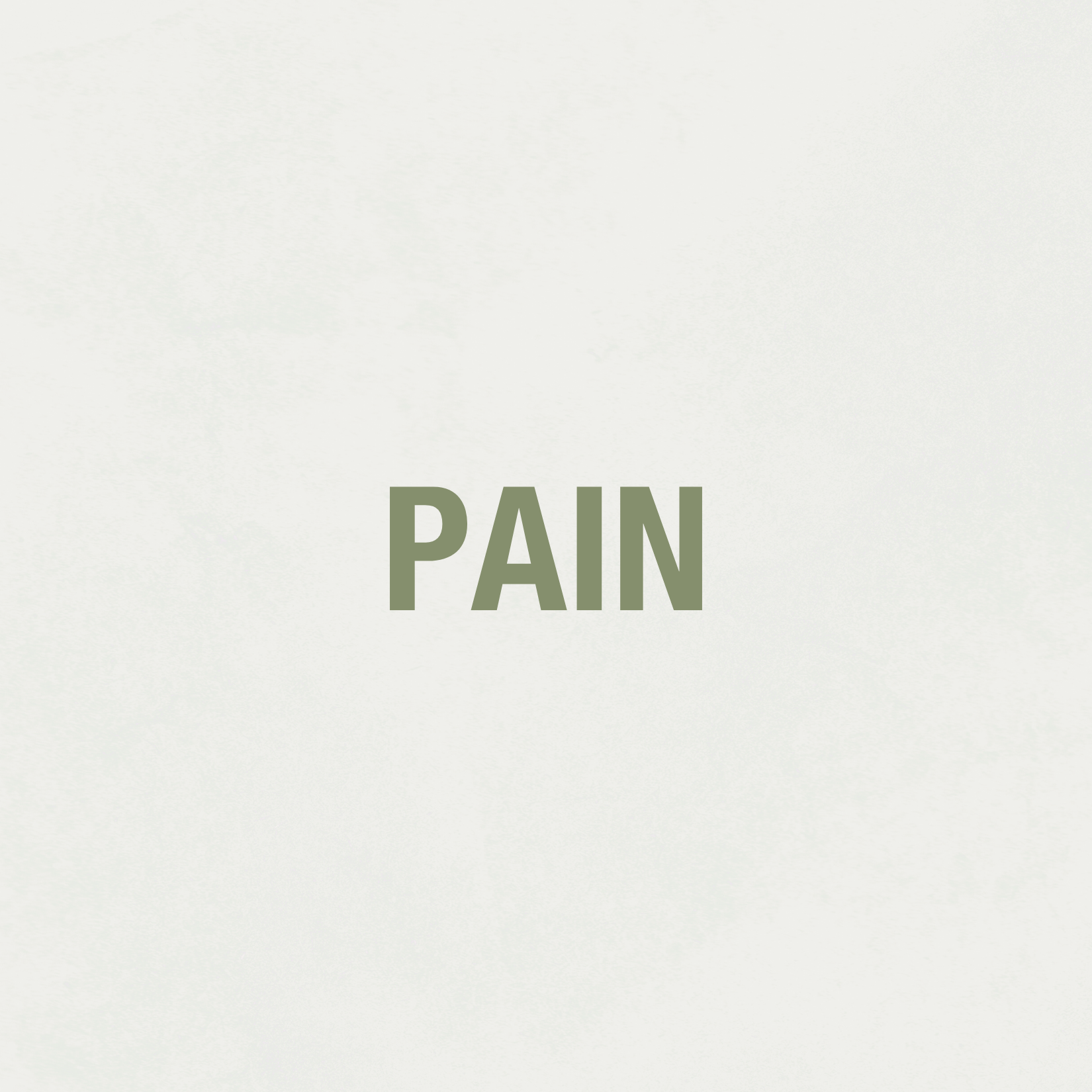 Your pain has purpose
