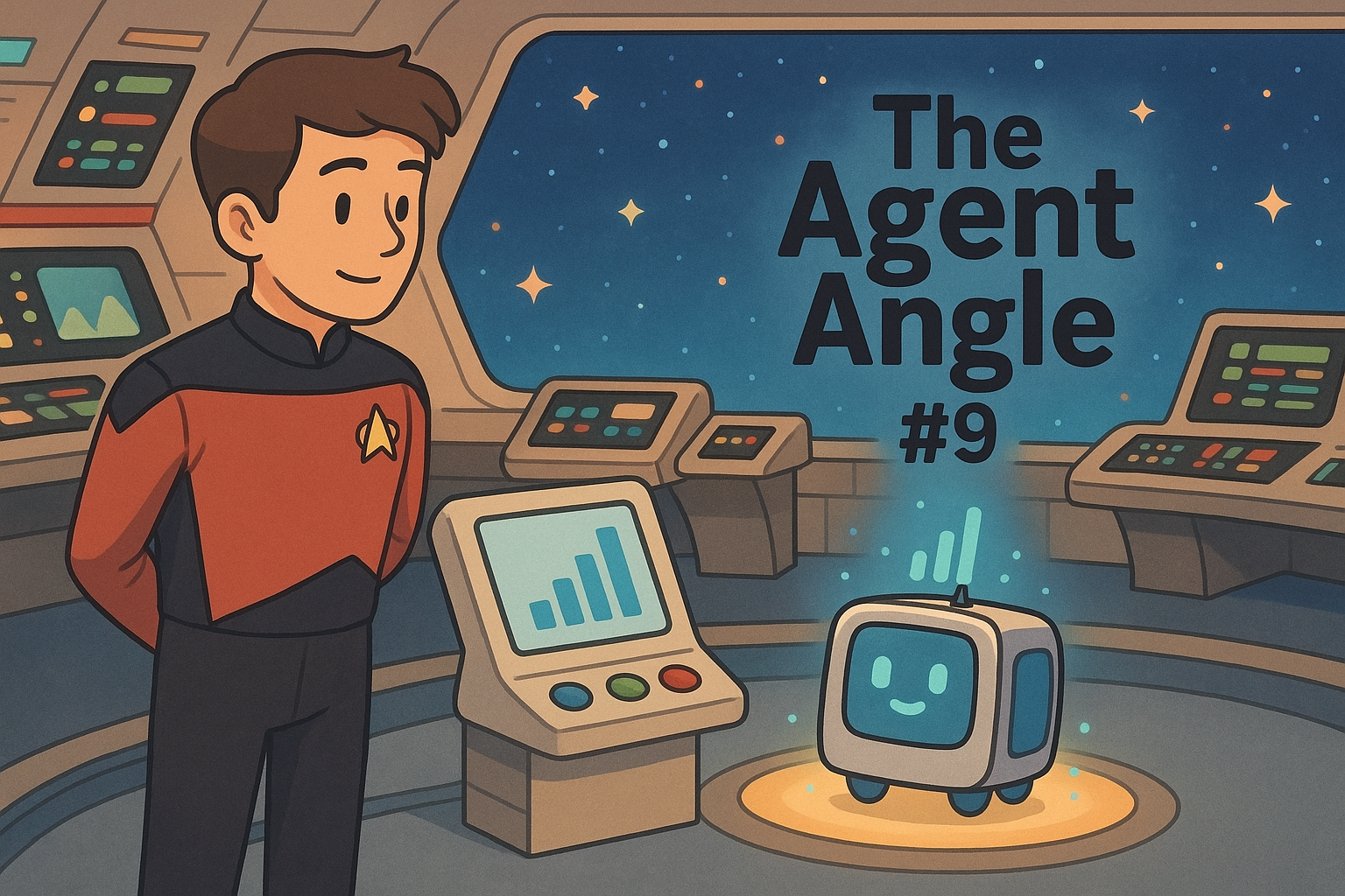 The Agent Angle #9: From Wall Street to Starfleet