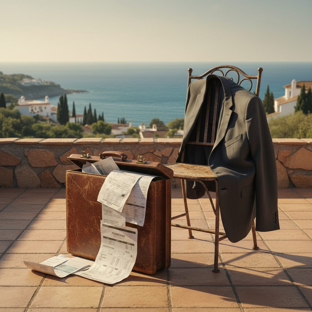 You left the job. Did you forget the pension? Spain hasn't. 