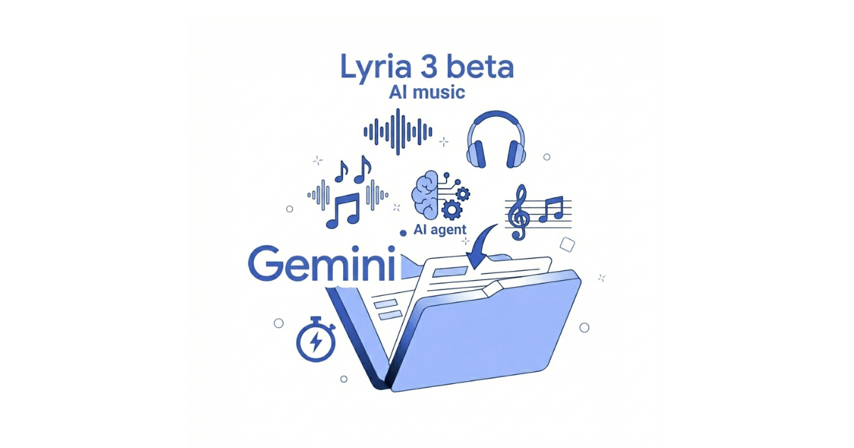 Gemini adds Lyria 3 beta for AI music