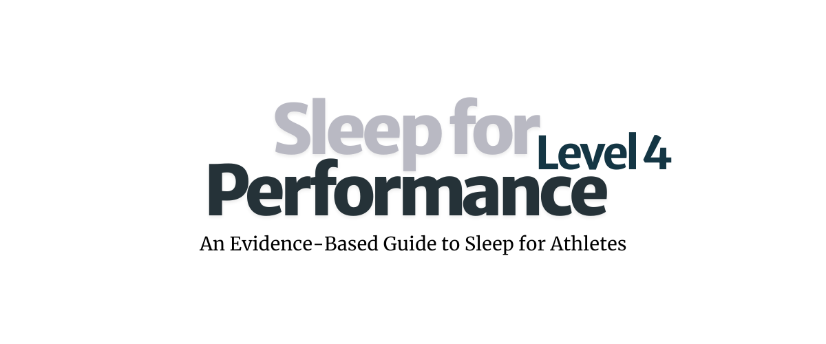 Managing Sleep Around Competition & Travel