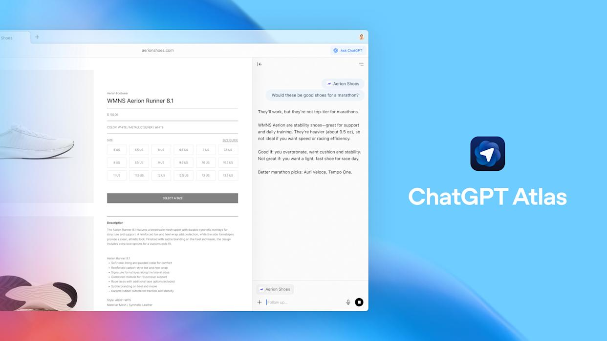 OpenAI Launches ChatGPT Atlas, Its First AI Browser