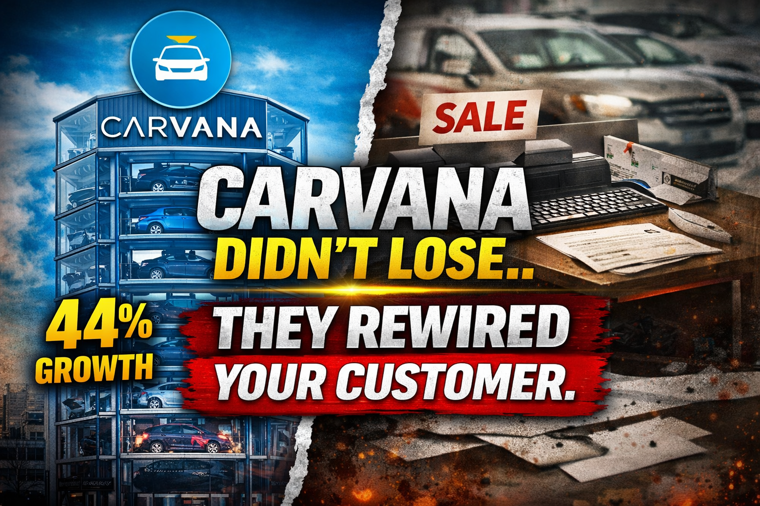 Carvana Didn't Lose. They Rewired Your Customer.