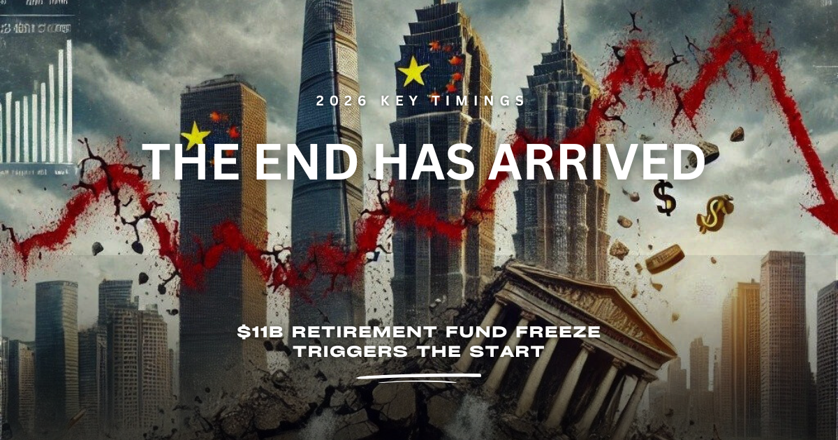 $11B retirement fund freeze starts cycle peak 💥