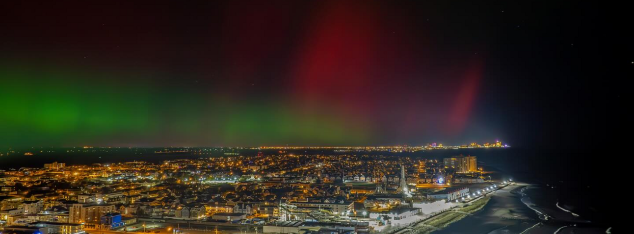 MUST SEE: Rare sighting of Northern Lights over OCNJ