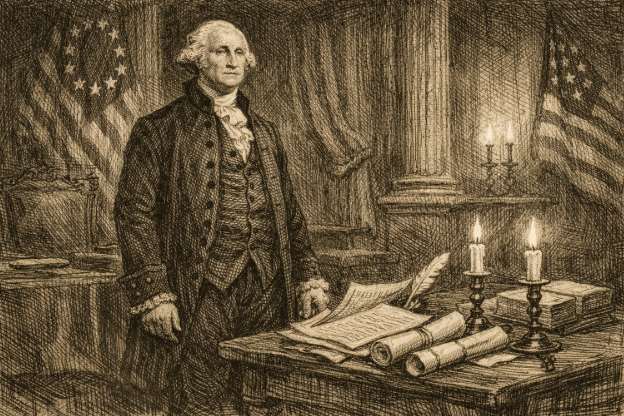 The First President Elected Under the Constitution (1789)