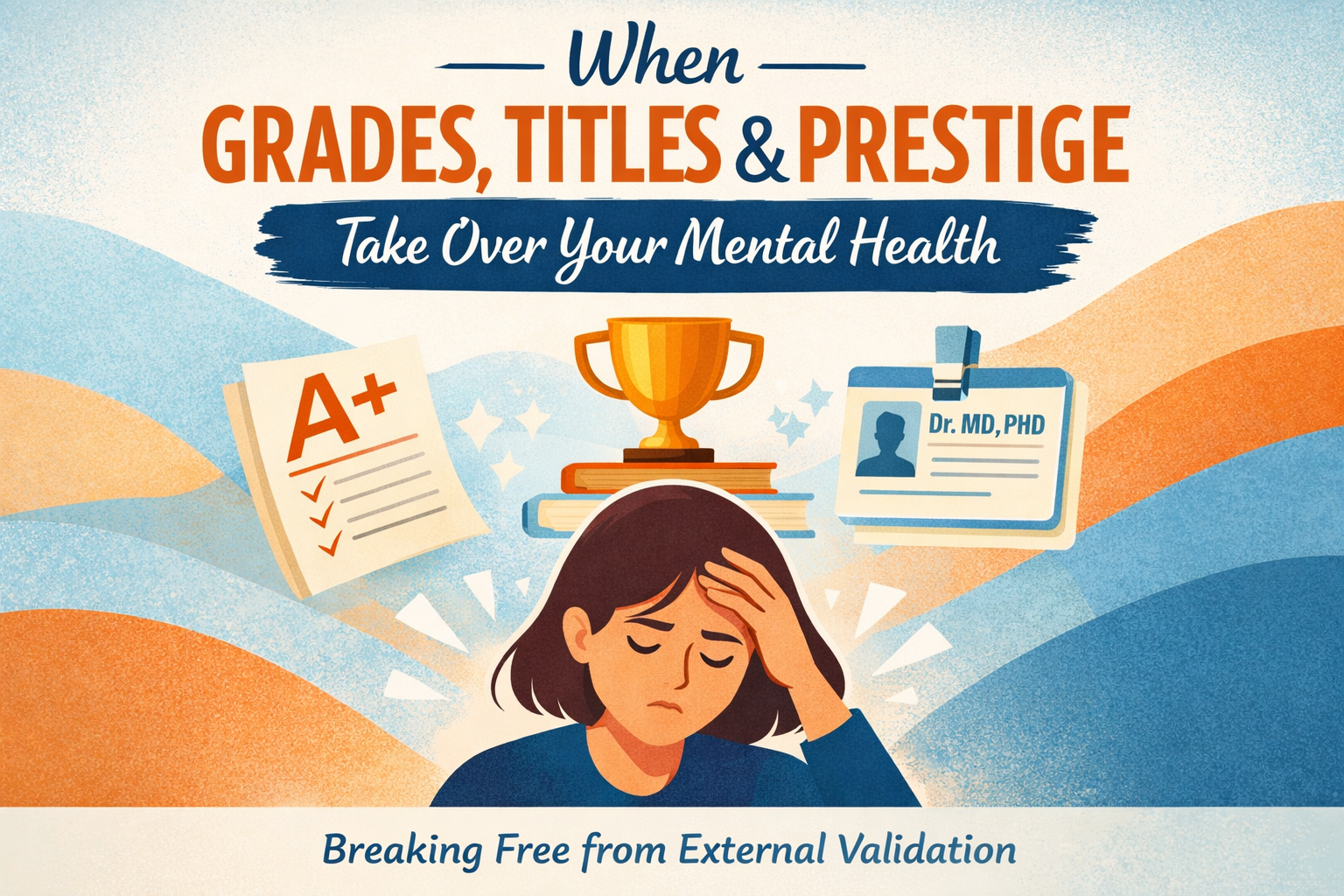 When Grades, Titles & Prestige Become the Job — and Take Over Your Mental Health 🎯 