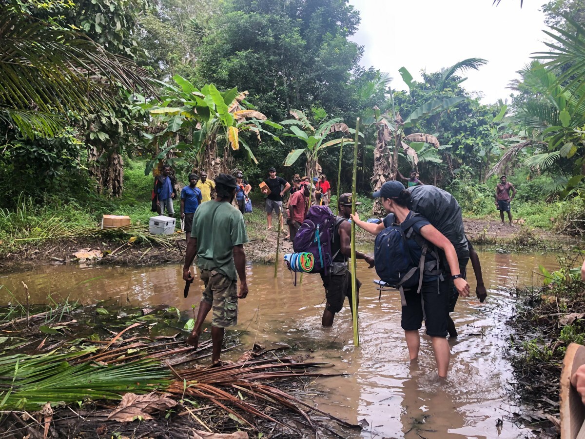 Out and about on patrol in Western Province