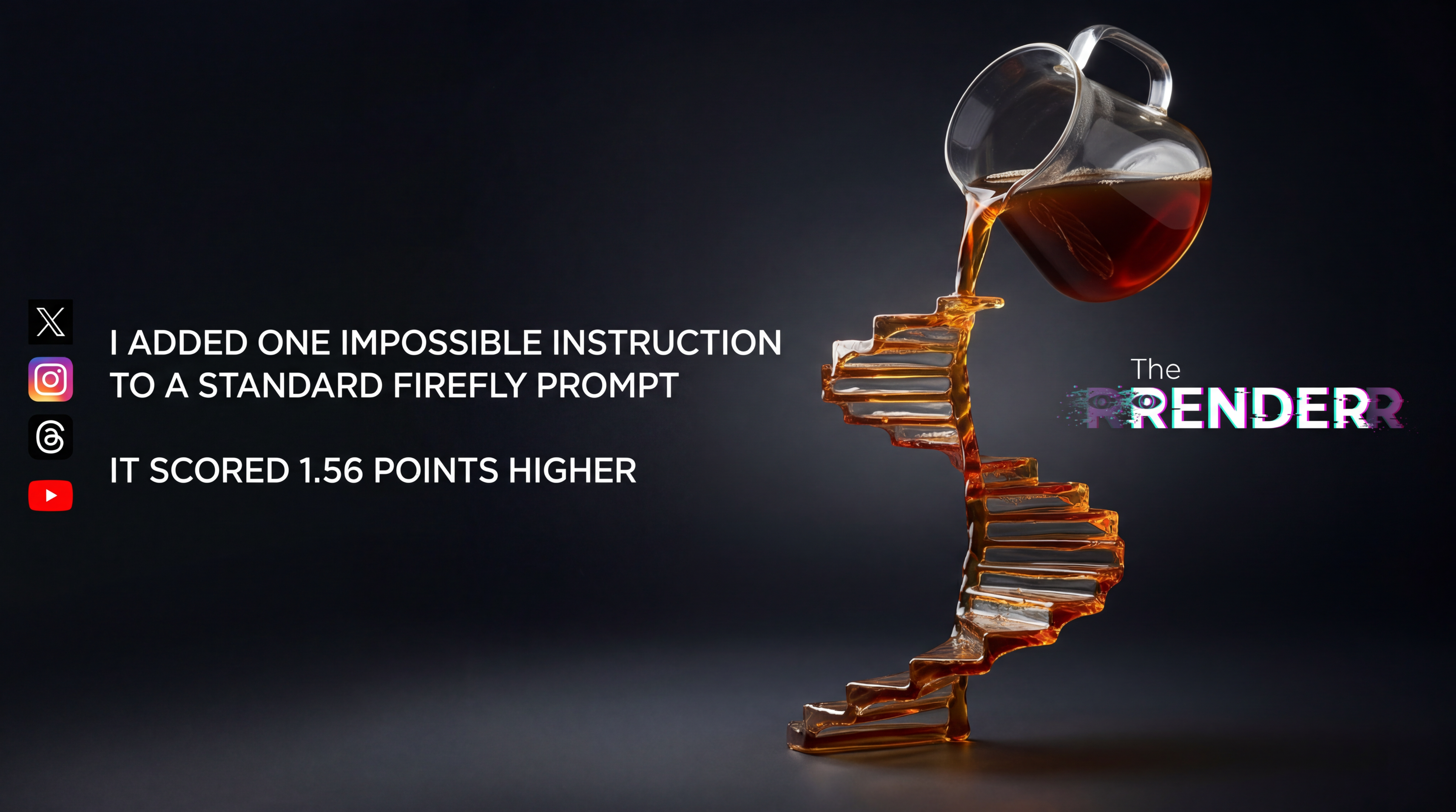 I Added One Impossible Instruction to a Standard Firefly Prompt