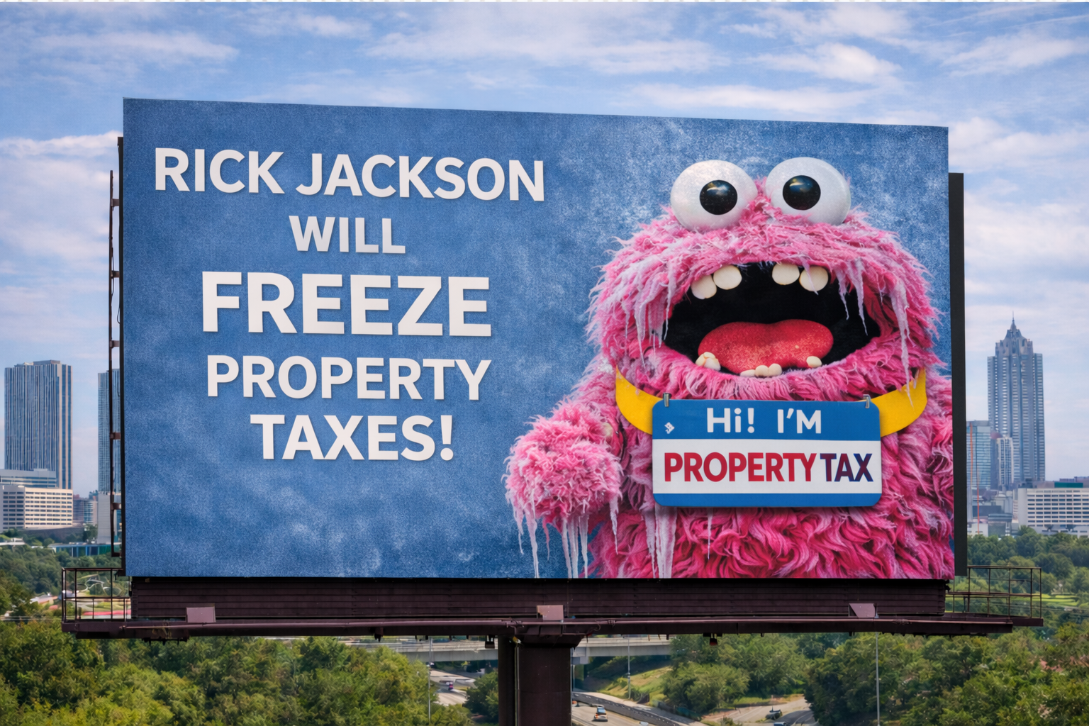 We Saved Enough Money to Rent a Billboard