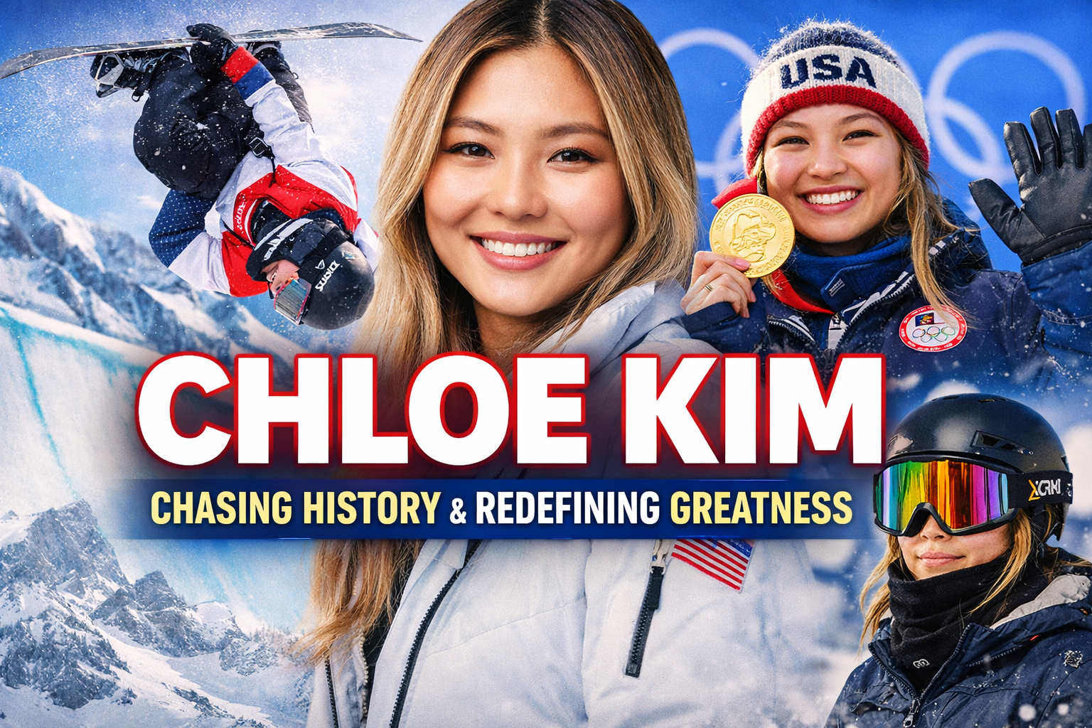 Chloe Kim Isn’t Just Chasing Gold in 2026 — She’s Redefining What Greatness Looks Like
