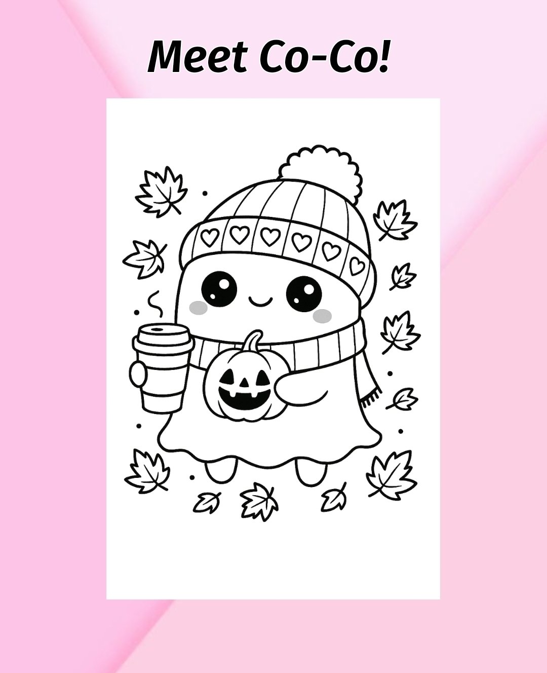 🌙✨ Meet Co-Co: The Sweetest Little Ghost