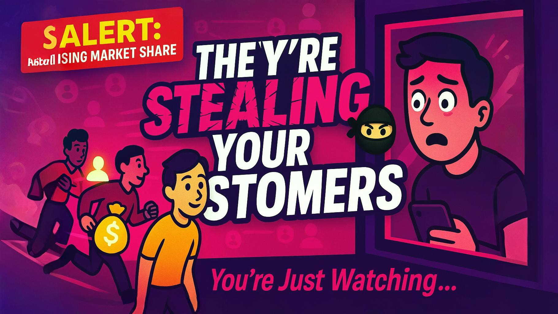 Your competitors are stealing your customers. You’re just watching..