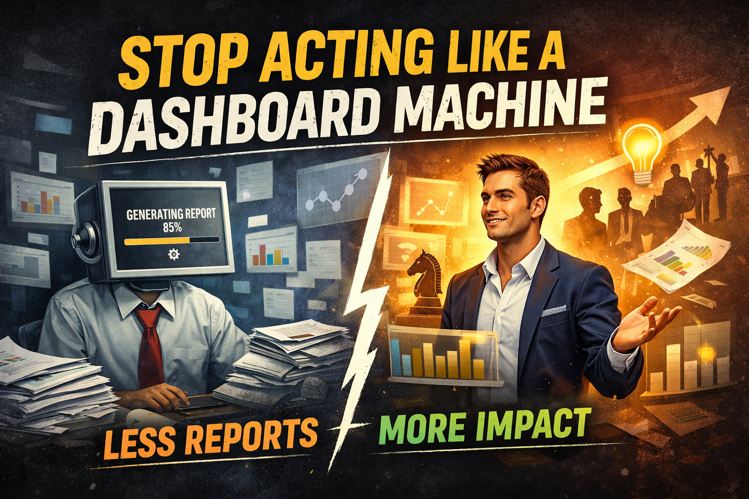 Stop Acting Like a Dashboard Machine