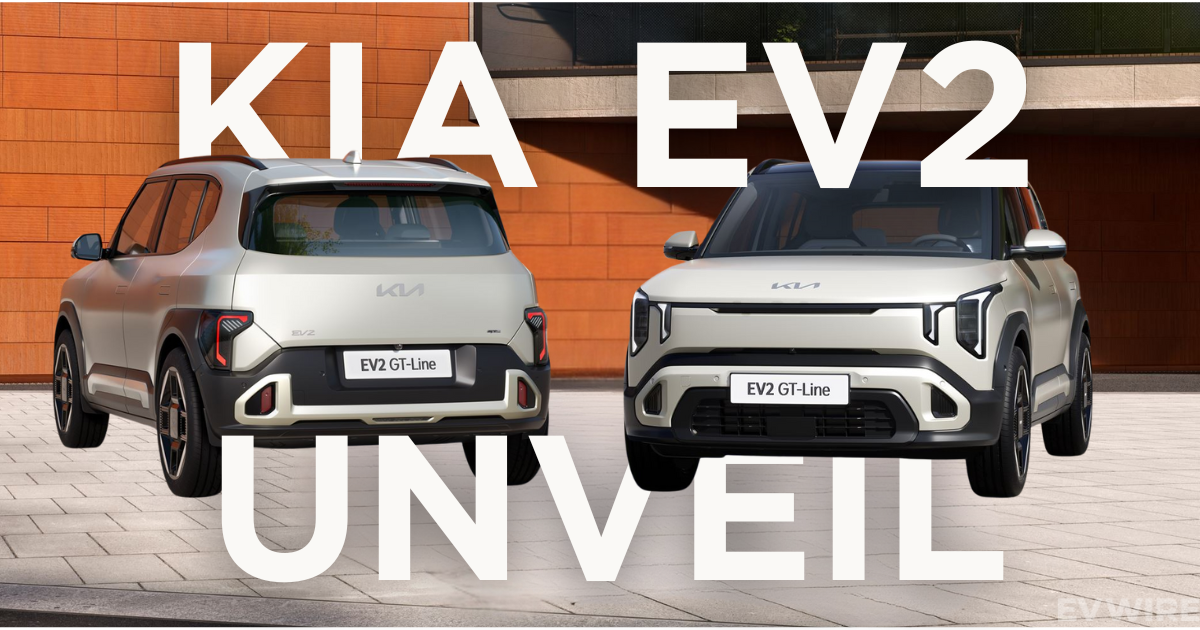 Kia unveils the EV2 at Brussels motor show.
