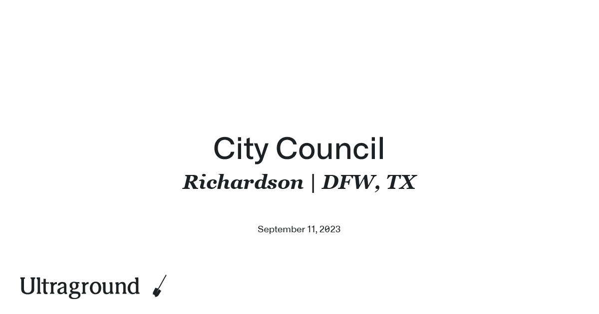 Richardson City Council