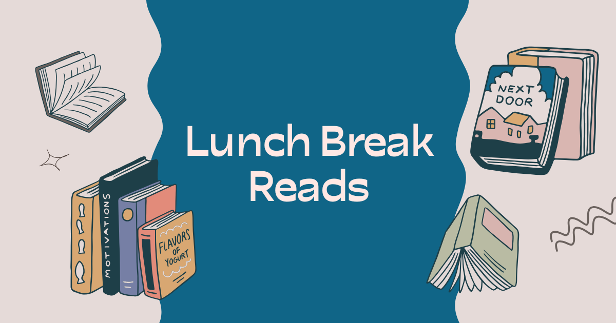 Lunch Break Reads: January 20, 2026