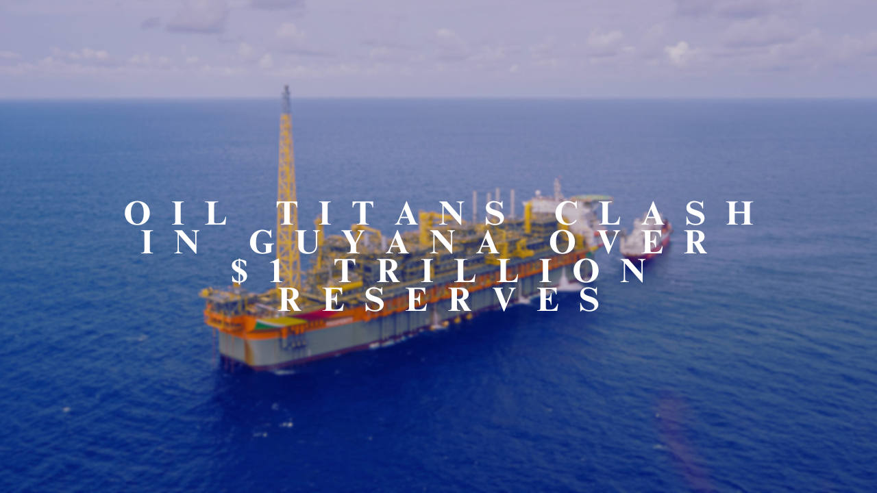 Oil Titans Clash in Guyana for $1 Trillion in Reserves