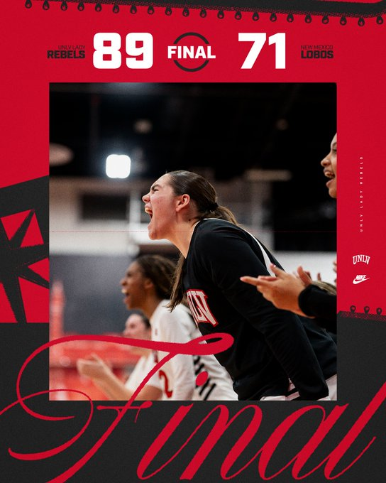 UNLV Controls Pace, Buries New Mexico Early in 89-71 Conference Win