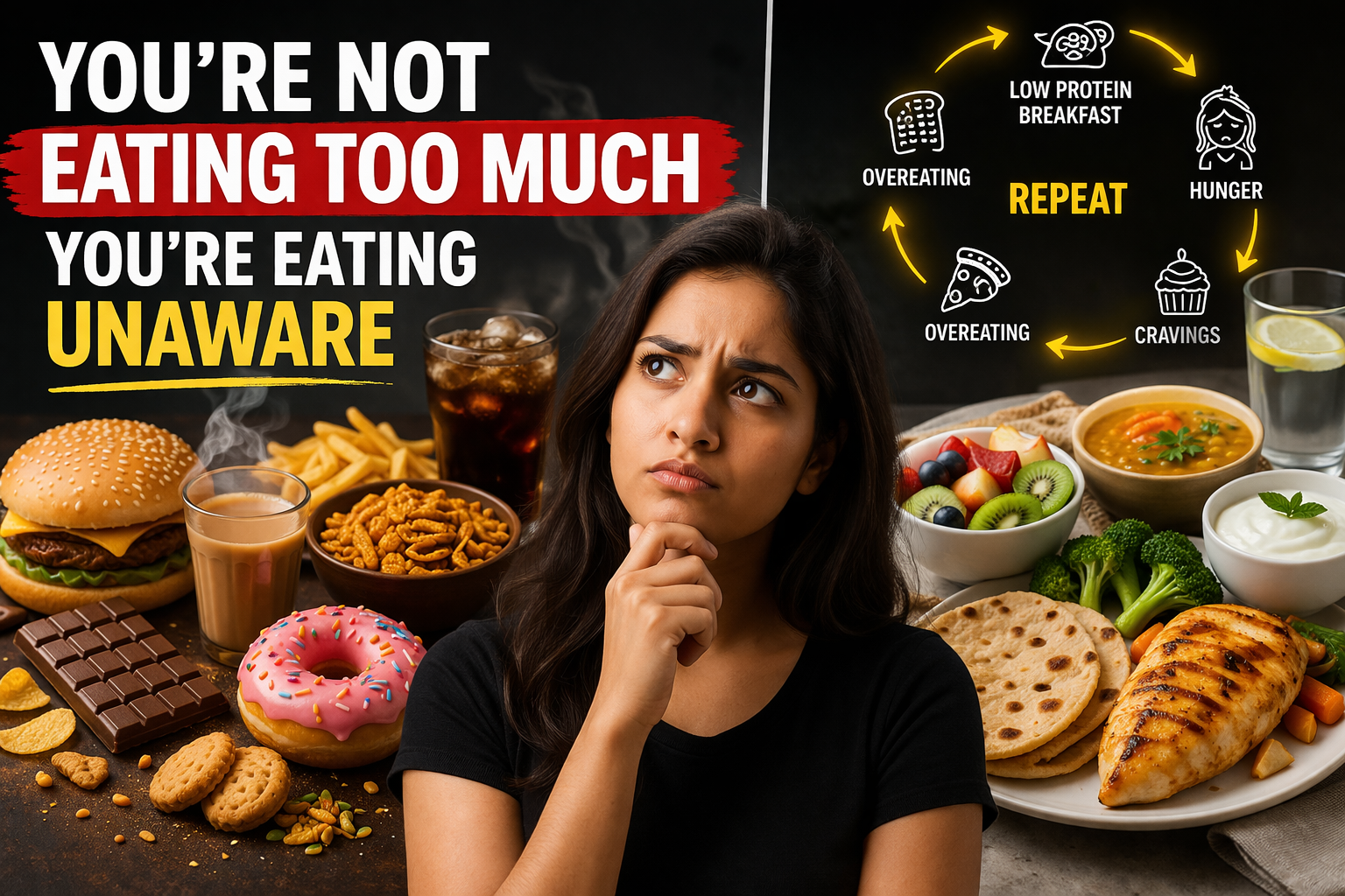 You’re Not Eating Too Much — You’re Eating Without Awareness