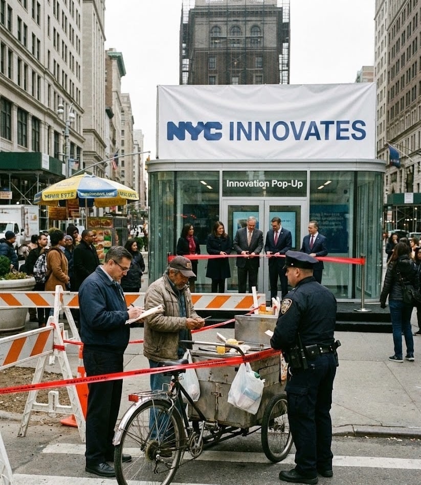 NEW YORK SUPPORTS INNOVATION ONLY AFTER IT STOPS BEING RISKY