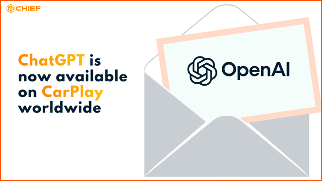 ChatGPT is now available on CarPlay worldwide 👀