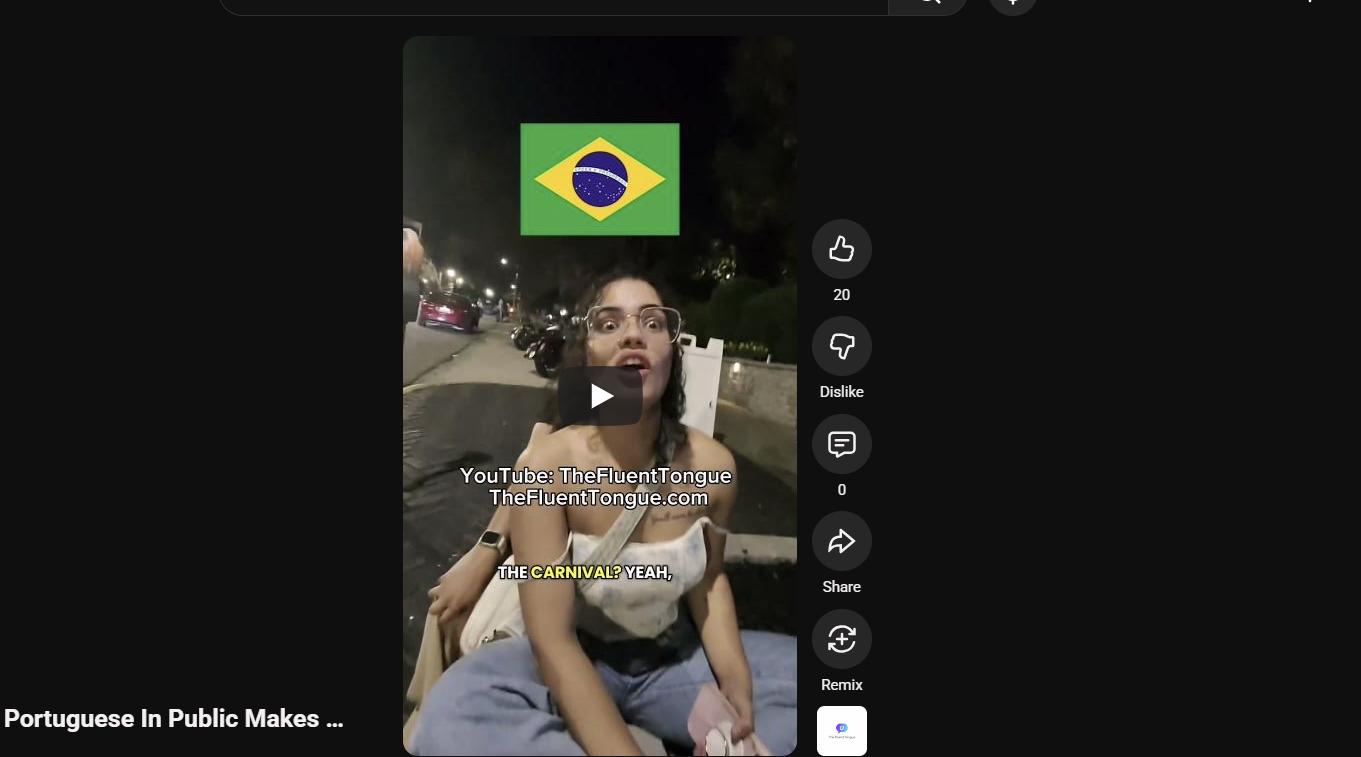 Black Man Speaks Portuguese In Public & Makes Her Feel At Home