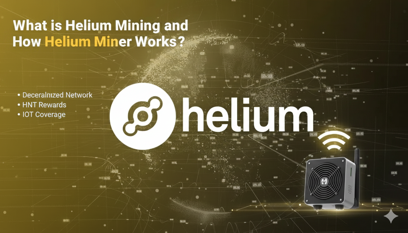 What is Helium Mining and How Helium Miner Works?