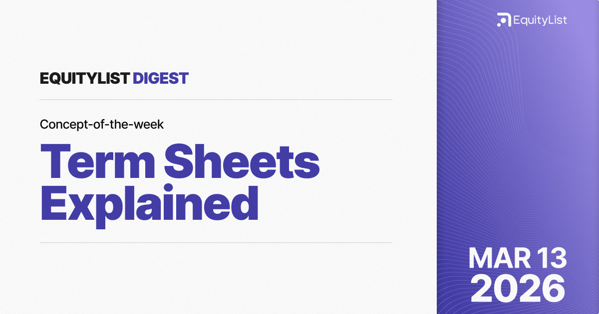 What's hiding in your term sheet?