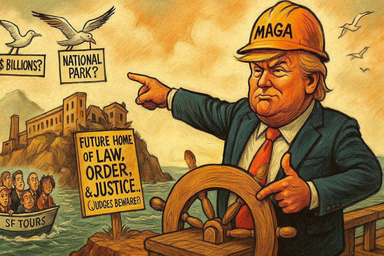 MAGA: Make Alcatraz Great Again?! Trump Wants to Reopen The Rock (To Jail Criminals... and Judges?)